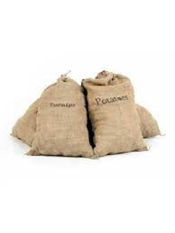 ↘(also sack dress) a woman s short, loose dress without a waistline. Filled Hessian Sack Event Prop Hire