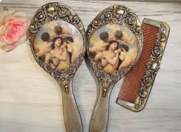Add to favorites antique cherub hand mirror brush vanity set victorian romantic gothic cherub carnivalelounge 5 out of 5 stars (161. Sweet Americana Sweethearts Victorian Hair Care By Abagail Eldan