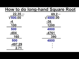 How many digits are in the square root of 62478078? Math Tricks Square Rooting 2 Of 2 How To Do Long Hand Square Root Youtube