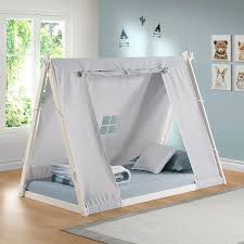 Check spelling or type a new query. Kid S Tent Twin Bed Grey Tent With White Frame P Kolino