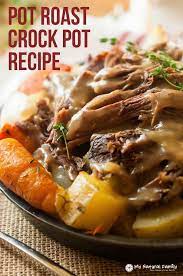 Paleo Pot Roast Slow Cooker Recipe My Natural Family Recipe Pot Roast Slow Cooker Pot Roast Recipes Easy Pot Roast