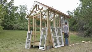 Installing single doors or slab doors into openings with existing jambs means the door has not been mortised for hinges. How To Install Garden Shed Windows And Doors Fine Homebuilding