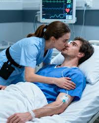 The nurse kissed the handsome CEO who'd been in a coma for three years,  believing he'd never wake up — but to her sh0ck, he suddenly woke up and  hugged her… The