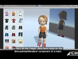 3d Character Customization In Unity Showcase Of Tutorial Found In Description Youtube Game Character Design Unity Tutorials Unity