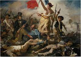 Ik vond deze link nadat ik voor de kusntacademie op zoek moest. Bol Com De Vrijheid Leidt Het Volk Eugene Delacroix Foto Op Posterpapier 70 X 50 Cm B2