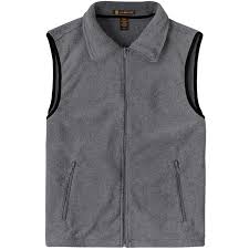 harriton fleece vest