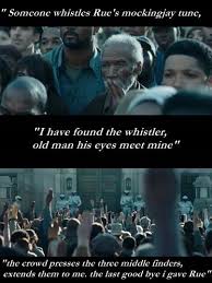 Well, we decided to test the cast at the l. The Hunger Games Catching Fire Rue S Whistle In District 11 Hunger Games Movies Hunger Games Districts Hunger Games