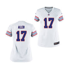 Complete player biography and stats. Women Buffalo Bills Josh Allen White Throwback Game Jersey Chaisestables Com