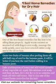 Moroccan argan oil has become a popular home remedy for dry hair. 9 Best Home Remedies For Dry Hair To Treat Dull And Rough Hair Dry Hair Remedies Treating Dry Hair Cure Dry Hair