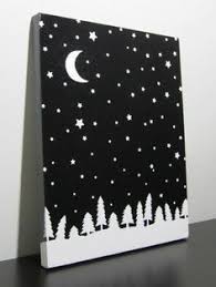 Black And White Painting Ideas 50 Best Easy Painting Ideas For Wall Beginners And Canvas Simple Canvas Paintings Canvas Painting Diy Christmas Art