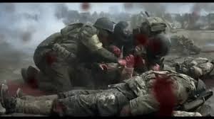 When steven spielberg was an adolescent, his first home movie was a that image became the opening scene of saving private ryan, his film of a mission following the lone jew, vin diesel as the oversize private caparzo, giovanni ribisi as the soulful medic, and jeremy. Medic Gets Shot Through Canteen Blood Mixes In Saving Private Ryan Moviedetails