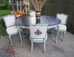 This video is about the transformation of my dining table by using decoupage. French Provincial Table Makeover Designed Decor