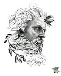 Pin By Drayan Sosling On Tattoo Zeus Tattoo Picture Tattoos Poseidon Tattoo