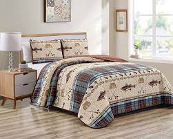 We did not find results for: Amazon Com River Fly Fishing Themed Rustic Cabin Lodge Quilt Stitched Bedspread Bedding Set With Fishing Rods Lure With Southwestern Tartan Check Plaid Tweed Patterns Blue Brown River Lodge Full Queen Home