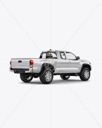 Toyota Tacoma Trd Off Road 2016 Mockup Back Half Side View In Vehicle Mockups On Yellow Images Object Mockups Toyota Tacoma Toyota Tacoma Trd Tacoma Trd