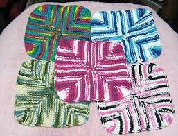 Fabulous knitted dishcloth in a pretty and simple pattern. 4 Corners Dishcloth Dishcloth Knitting Patterns Knitted Washcloth Patterns Knit Dishcloth