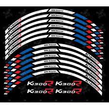 K1300s aufkleber für fans zum aufkleben aufs motorrad, auto oder wo man möchte. Aufkleber Bmw K 1300r Wheel Rim Stripes 12 Pc