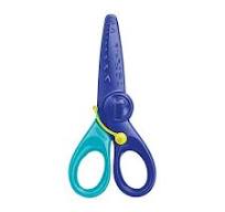 Spring-Assisted Plastic Safety Scissors