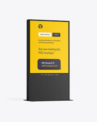 And you are ready to showcase your product or service at a trade show? Packaging Mockups Stand Display Mockup Mockuups