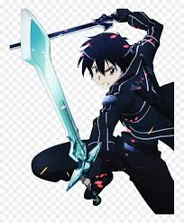 When kirito was stuck in sword art online, the normal food did not cut it. Thumb Image Sword Art Online Kirito Hd Png Download Vhv