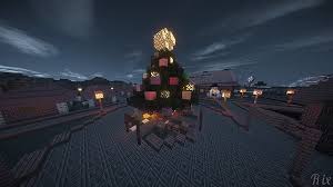 Hd Wallpaper Video Game Minecraft Christmas Tree Ice Snow Illuminated Wallpaper Flare Two schematics are included, one of the whole. video game minecraft christmas tree