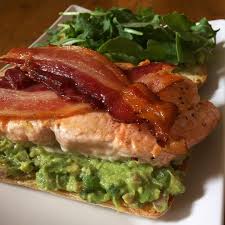 Salmon fish tacos ina garten. Salmon Guacamole Sandwiches What S Not To Like Bacon Good Salmon Good Guacamole Gooood Joey Tribiani I Assume I Lachs Guacamole Schinkenspeck