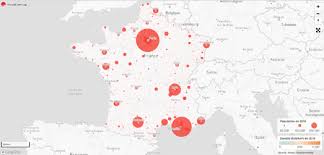 Collection of detailed maps of france. Maps Mania Mapping French Population Density