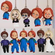 Tiffany valentine is the secondary antagonist in the chucky series. Classic Film Good Guys Child S Play Bride Of Chucky Chucky Tiffany Bag Key Chain Figure Model Toys Takara Tomy A R T S Gift Action Figures Aliexpress