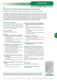 Check spelling or type a new query. Exercer La Fonction D Aide Soignant En Psychiatrie