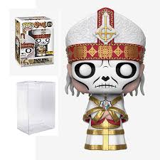 Ghost Pop! Rocks Papa Nihil Vinyl Figure 169 Hot Topic Exclusive -  (Bundled with Compatible Ecotek Pop Box Protector) : Amazon.co.uk: Toys &  Games