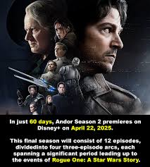 No Spoilers * * When you have watched enough Andor to realise it will all  to soon be over and lead to R1....