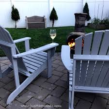Freshening Up Outdoor Adirondack Chairs With A Paint Sprayer Outdoor Decor Backyard Backyard Adirondack Chairs