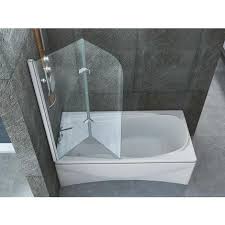 Su bagno expert, anche in questo caso, trovi la soluzione che fa per te! Box Vasca Doccia A Libro 6 Mm Cristallo Sopravasca Pieghevole Bagno Parete Vetro Misura 100