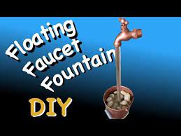 Fountains are also easier to maintain than many other water features, and are relatively painless to install. Building A Floating Faucet Fountain Diy Youtube