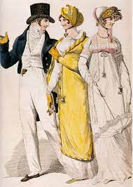 1810 Fashion Plate Sense Sensibility Patterns Regency Fashion Regency Era Fashion Fashion Plates