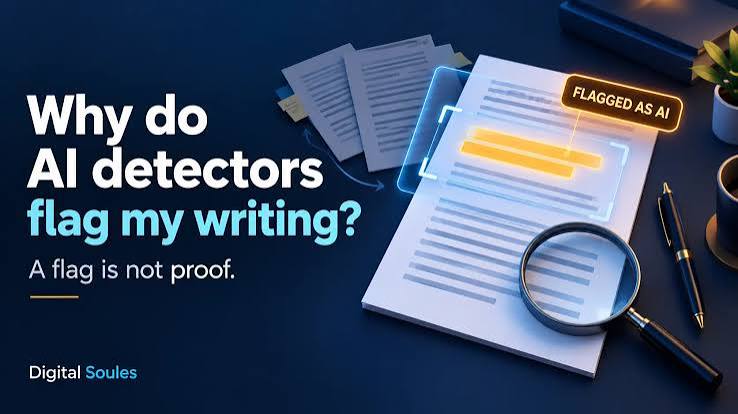 Why Do AI Detectors Flag My Writing? Causes & Next Steps | Digital Soules