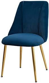 Dining Chairs Velvet Backchairs Upholstered Seat With Metal Legs Suitable For Home Office Lounge In 2020 Dining Chairs High Back Dining Chairs High Back Accent Chairs