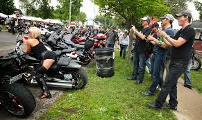 A smaller friday the 13th to be expected in port dover, ont. Peter Power Photography Friday 13th Port Dover 2014