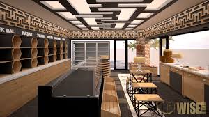 3d delicatessen shop design gurme sarkuteri on behance in 2021 delicatessen design interiors delicatessen shop design supermarket design