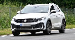 The industry today will probably surprise you. Facelifted 2022 Vw T Roc Spied Undisguised In R Line Spec Carscoops