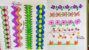 Colección de massiel rainett zabala rivero • última. Margenes Para Cuadernos Faciles Y Bonitos Caratulas Para Cuadernos Faciles Edges For Notebooks