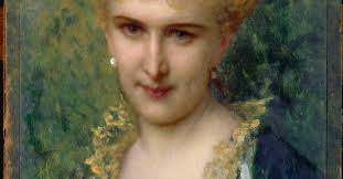 Madame Ernest Hébert, née Gabrielle d'Uckermann by Ernest Hébert