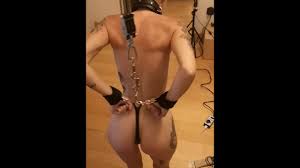 Painslut AnaKatana on her toes, anal hooked to the ceiling!