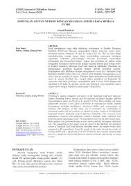 Jurnal nasioal anemia pada remaja : Http Jurnal Univrab Ac Id Index Php Jomis Article Download 1091 726