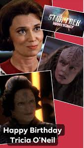 Between the Cardassian makeup and the accent she put