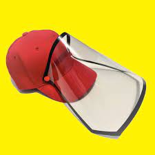 Face Shield Made In Usa Hat 2 Shields Wear With Medical Face Mask Made In Usa Reusable Clear Face Mask Clear Face Mask Face Shield Visor Face Shield Hat