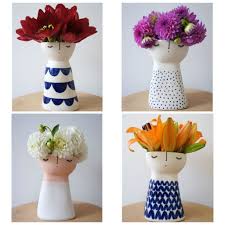 Cute Ceramic Vases By Vanessa Bean Vase Crafts Ceramics Ceramic Vases