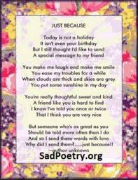 You can read 2 and 4 lines poetry and download friendship poetry images can easily share it with your loved ones including your friends. Friendship Poems And Sms Sad Poetry Org