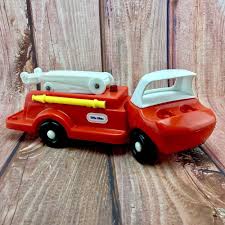 I owned these toys since i was very young and they are very durable. Little Tikes Vintage Big Red Fire Engine As In Toy Story Vintage Very Good Cond Red Fire Fire Engine Little Tikes