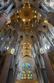 La Sagrada Familia Interior Sagrada Familia Gaudi Amazing Destinations